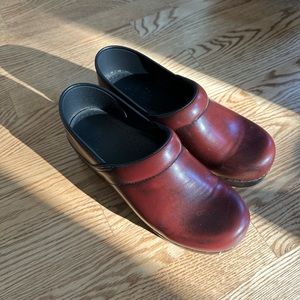 Dansko Clogs - Black Cherry/Burgundy/Merlot Color